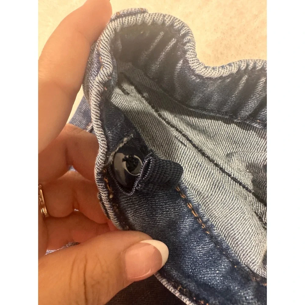 Gap 70s Flare Jeans 12-18 Months Blue Denim Retro Baby Girls
